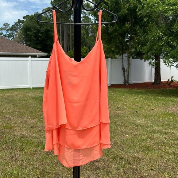 ~e New Torrid coral double layer cami - Picture 2 of 11